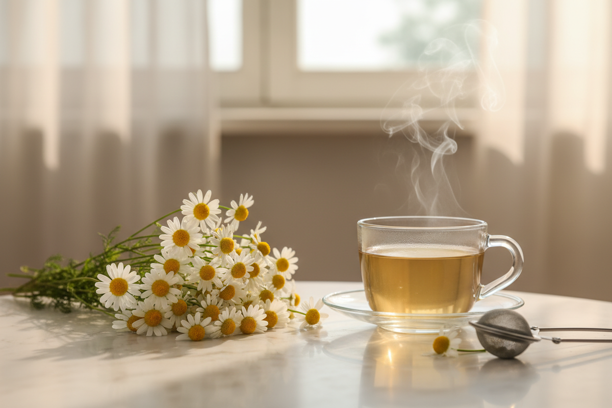 CAMOMILLE (Matricaria chamomilla)  PUR TheZen-Pro