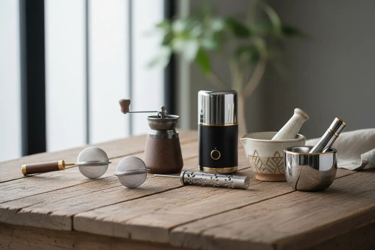 Infuseurs, Broyeurs & Pilons Artisanaux | ThéZen Pro