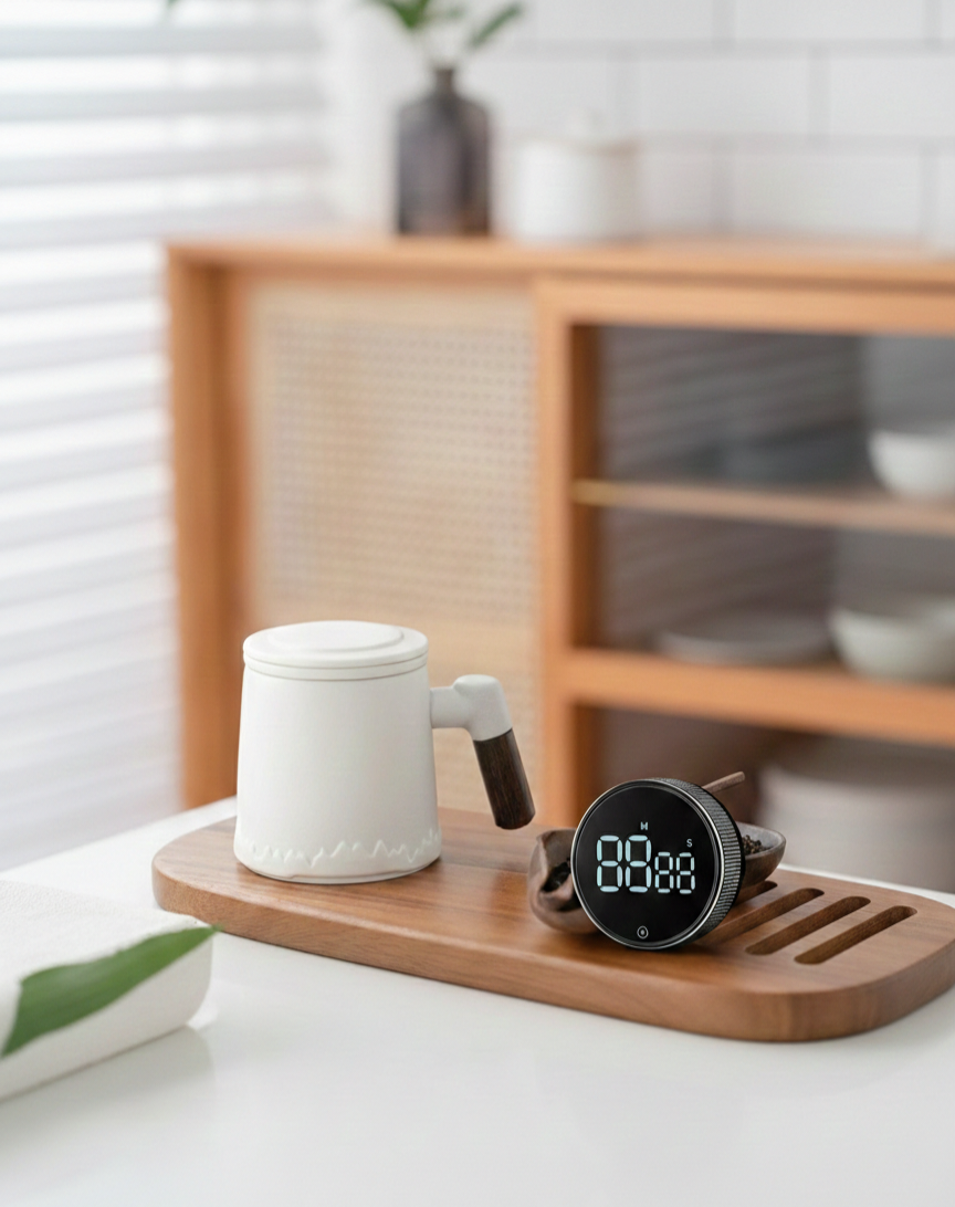 Set d'infusions Expert 400ml | Tasse Ergonomique & Minuteur d'Infusion Magnétique - ThéZen Pro ThéZen Pro