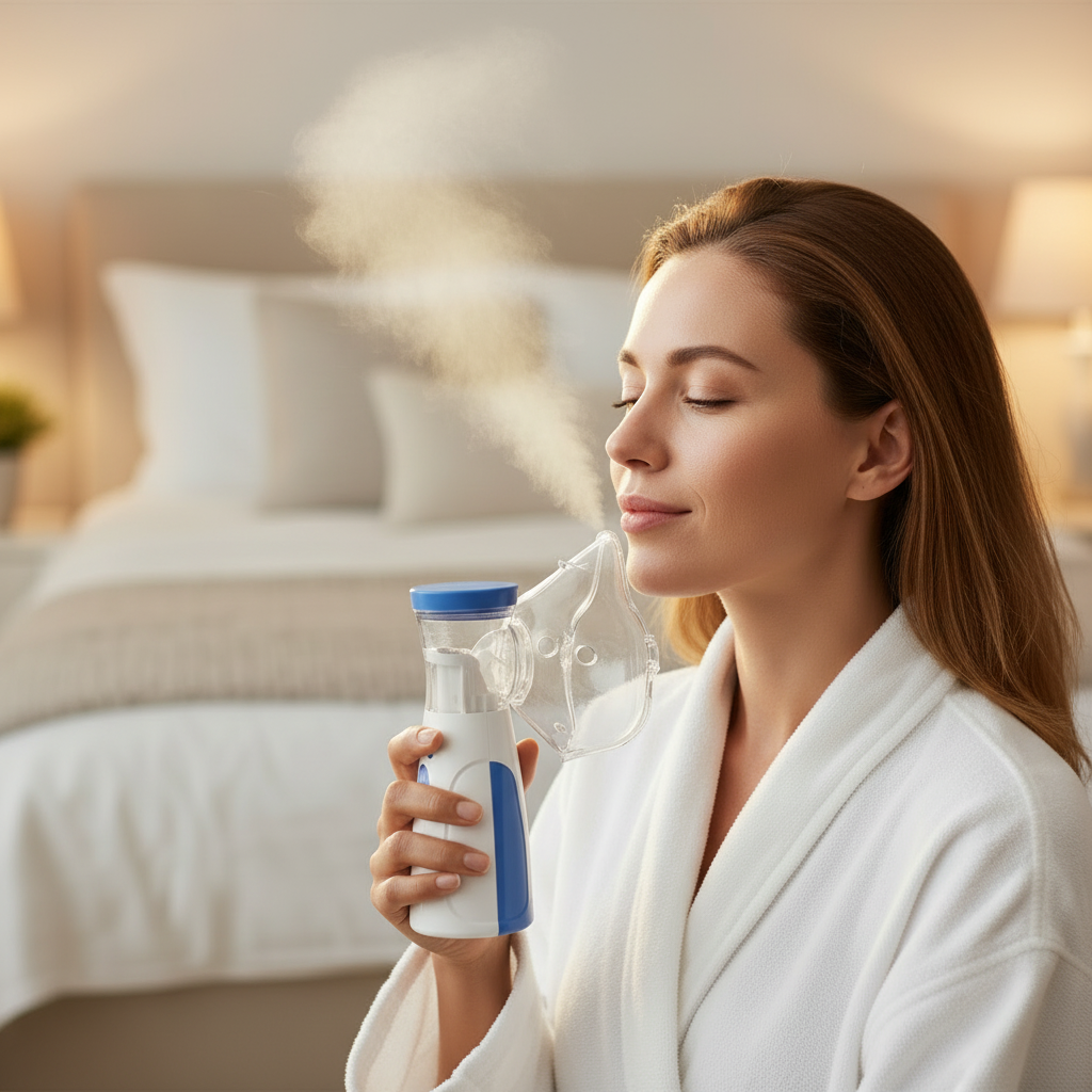 Sauna Facial Nano-Ionique et Humidificateur 2-en-1 | Soin Visage & Respiration – ThéZen Pro ThéZen Pro