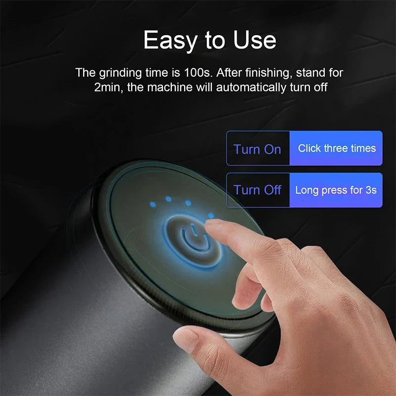 Broyeur Électrique Herbes Épices | Lames Inox Précision USB ThéZen-Pro