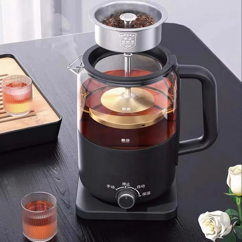 THÉIÈRE électrique multifonction,  avec fonction vapeur et maintien au chaud automatique (220 V).