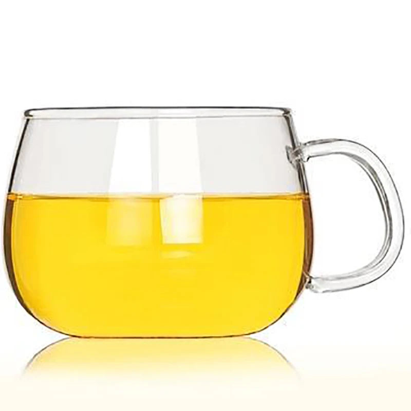 Tasse à thé en verre transparent avec couvercle, filtre infuseur, verrerie en Borosilicate pour votre infusion ThézenPro.