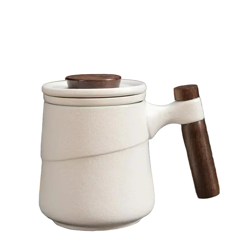 Tasse Céramique Premium - 350ml avec Filtre Intégré
