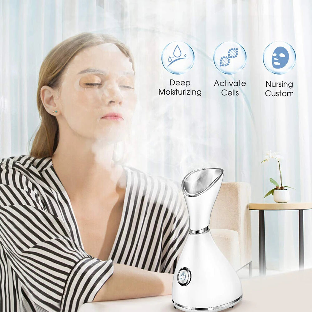 Sauna Facial Nano-Ionique Professionnel | Hydratation Profonde & Soin Détox Visage - ThéZen Pro ThéZen Pro