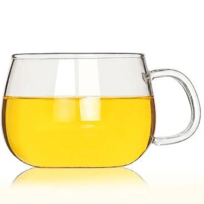 Tasse à thé en verre transparent avec couvercle, filtre infuseur, verrerie en Borosilicate pour votre infusion ThézenPro.