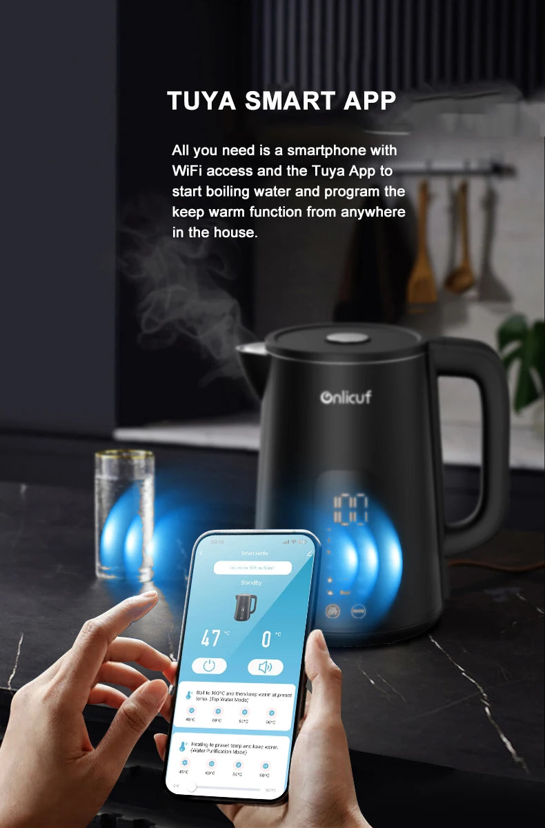 Bouilloire-smart-wifi-2025-controle-smartphone-temperature-programmable