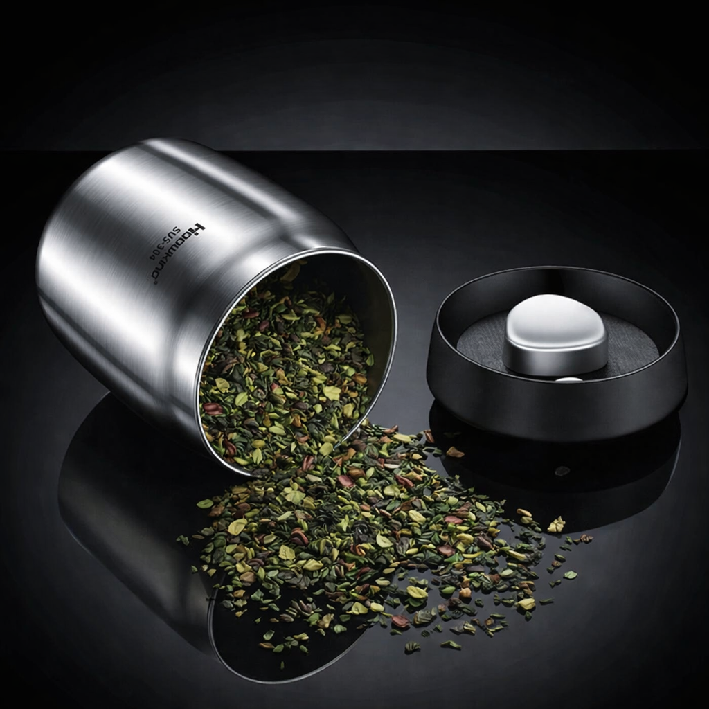 Lot de 3 Boîtes Sous Vide en Inox 304 | Conservation Ultime Café, Thé & Épices - ThéZen Pro ThéZen Pro