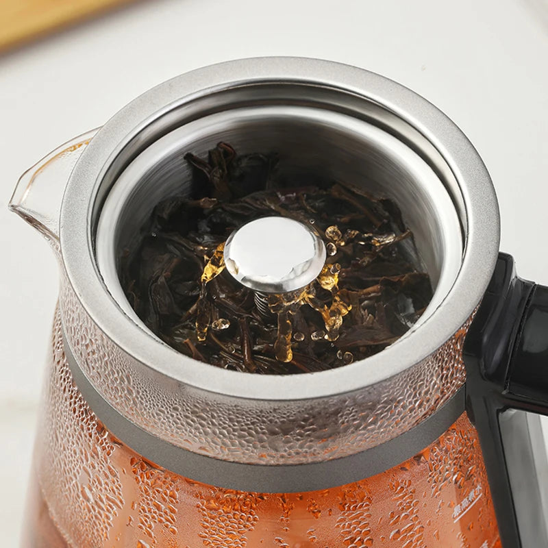 Bouilloire Théière 2 en 1 Verre Borosilicate | Multitension Voyages Vaporisateur Auto ThéZen-Pro