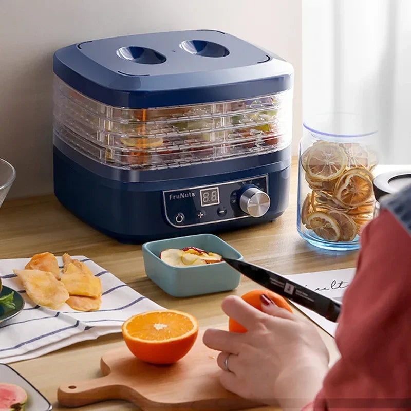 Déshydrateur d'Aliments 600W | 5 Plateaux & Température Variable 30-70°C - ThéZen Pro ThéZen Pro