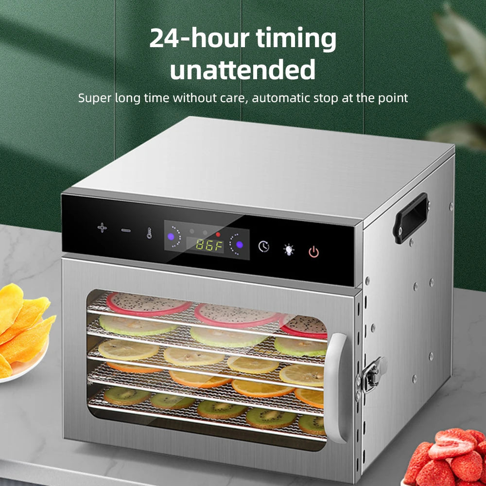 Déshydrateur Professionnel 800W | 12 Plateaux Inox & Écran Tactile LED - ThéZen Pro ThéZen Pro