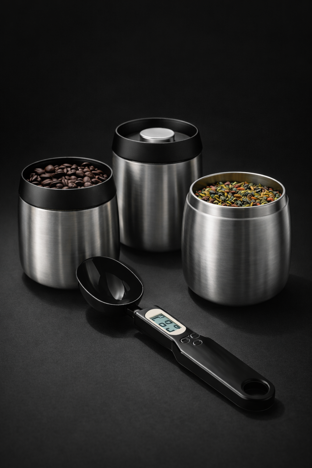 Pack Expert Conservation | Lot 3 Boîtes Inox Sous Vide + Cuillère Doseuse Offerte - ThéZen Pro ThéZen Pro