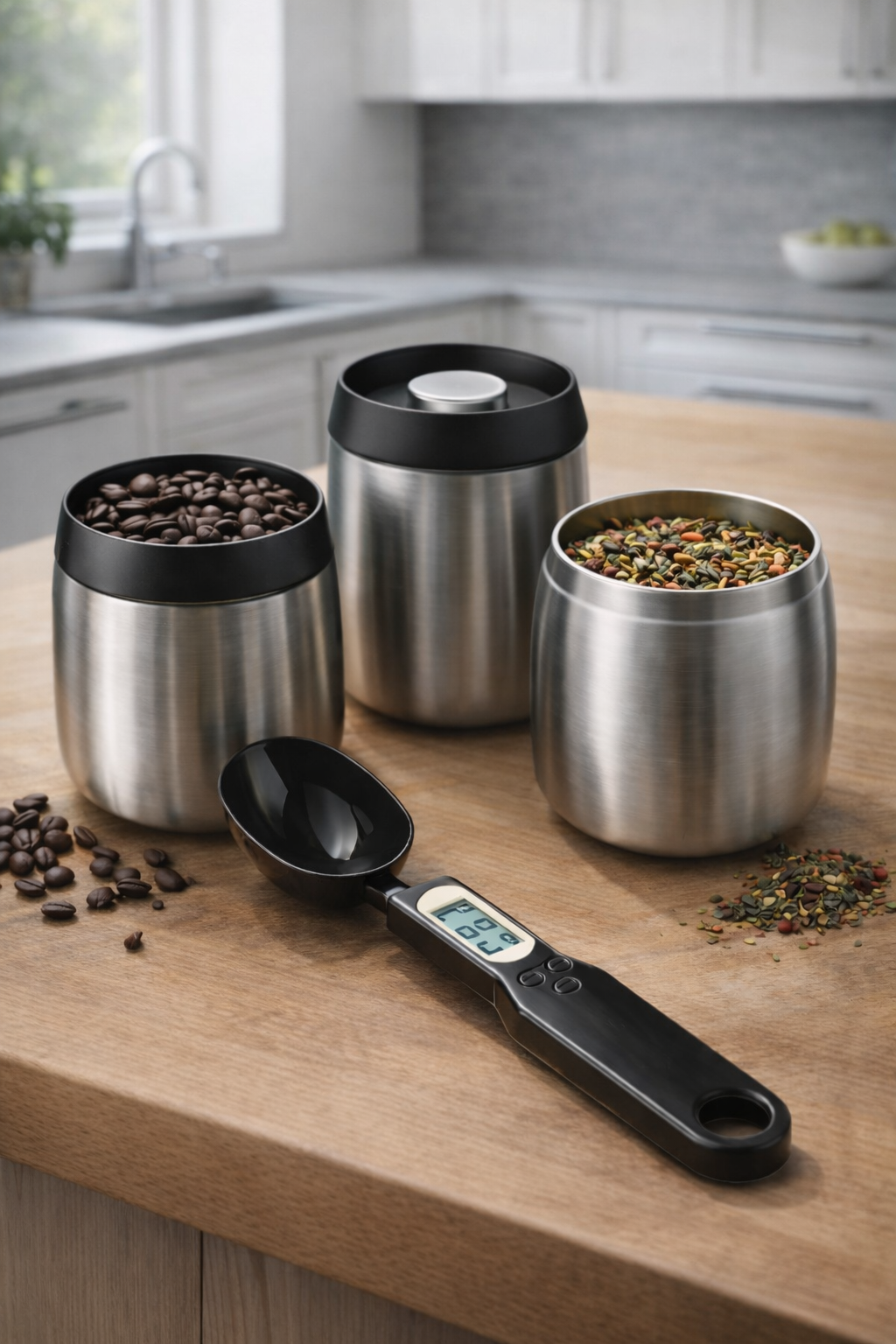 Pack Expert Conservation | Lot 3 Boîtes Inox Sous Vide + Cuillère Doseuse Offerte - ThéZen Pro ThéZen Pro