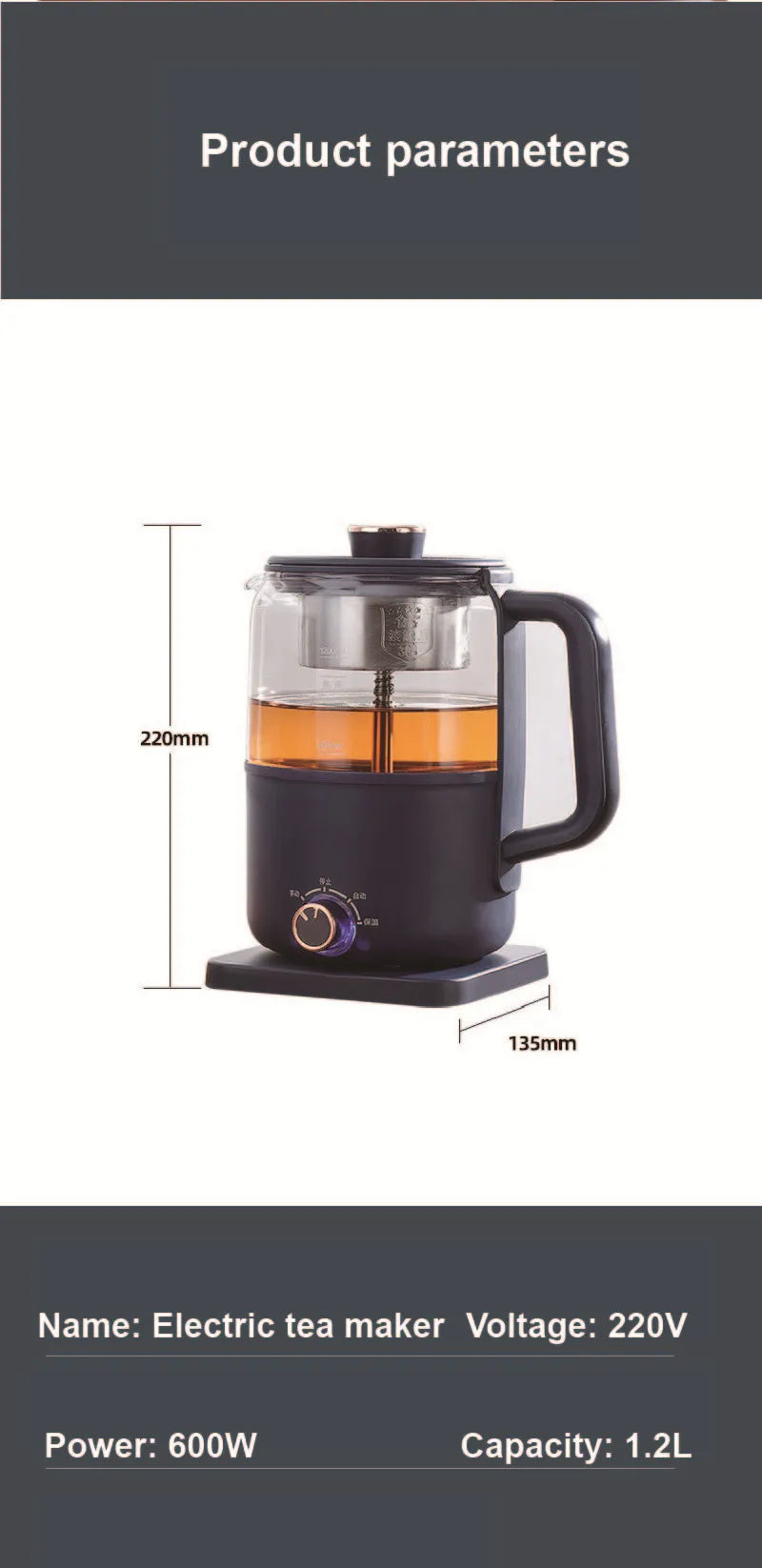 Théière Électrique Smart 1.2L Programmable | Extraction Vapeur & Maintien au Chaud - ThéZen Pro ThéZen Pro